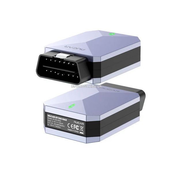 Mucar BT200 MAX. Мультимарочний сканер для iOS/Android з БЕЗКОШТОВНИМ БЕЗСТРОКОВИМ ОНОВЛЕННЯМ (ВСІ МАРКИ) 082 фото
