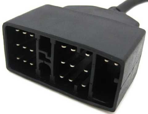 確認用 Купити перехідник 22-pin Toyota на OBD2 з доставкою по Києву та