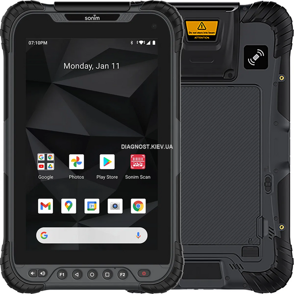 Защищенный планшет Sonim RS80 LTE 8 дюймов 64GB для сканеров Launch x431 923 фото